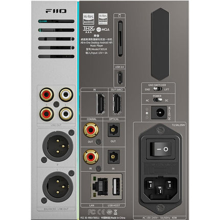 FiiO R9 Reproductor y Amplificador Hi-Fi de Escritorio 6" Pantalla 2160x1080