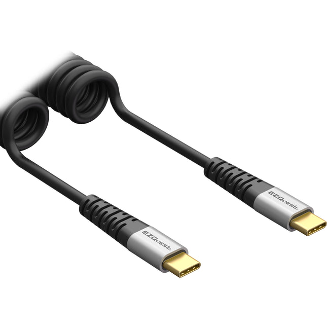 EZQuest DuraGuard Cable USB-C 2.0 Masculino 4.9 pies 100W 480Mb/s