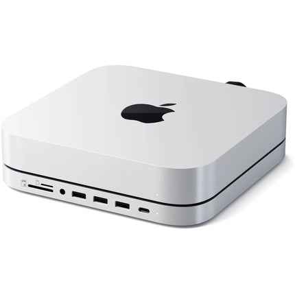 Satechi Stand y Hub con Caja para SSD M.2 para Apple Mac Mini y Mac Studio USB-C 3.2 Gen 2