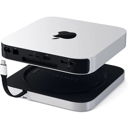 Satechi Stand y Hub con Caja para SSD M.2 para Apple Mac Mini y Mac Studio USB-C 3.2 Gen 2