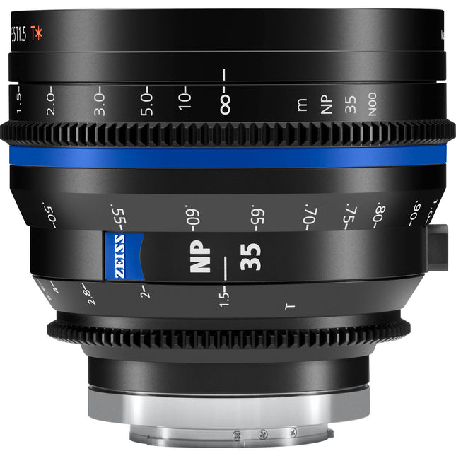ZEISS Nano Prime 35mm T1.5 Lente de Cine Full-Frame Diámetro 95mm