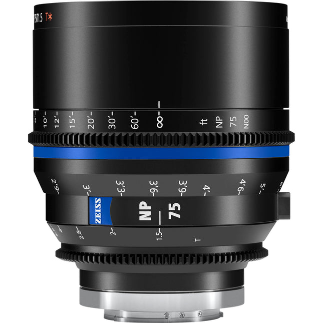 ZEISS Nano Prime 75mm T1.5 Lente Cine Sony E Full Frame T1.5-T16