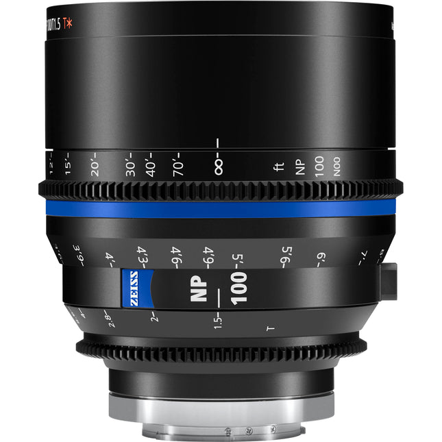 ZEISS Nano Prime 100mm T1.5 Lente de Cine Full-Frame 3.3' mínimo enfoque