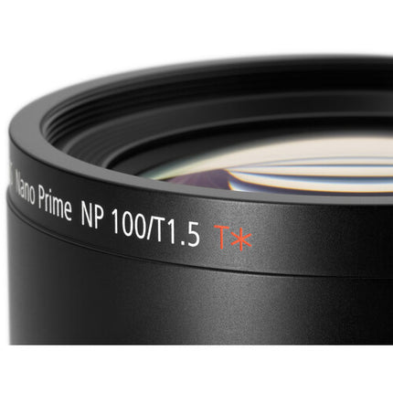 ZEISS Nano Prime 100mm T1.5 Lente de Cine Full-Frame 3.3' mínimo enfoque