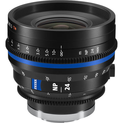 ZEISS Nano Prime 24mm T1.5 Objetivo Cine para Sony E con Apertura T16 y Distancia Mínima de Enfoque 13.8"