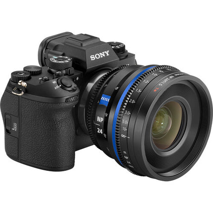 ZEISS Nano Prime 24mm T1.5 Objetivo Cine para Sony E con Apertura T16 y Distancia Mínima de Enfoque 13.8"