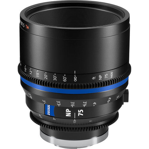 ZEISS Nano Prime 75mm T1.5 Lente Cine Sony E Full Frame T1.5-T16