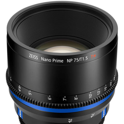 ZEISS Nano Prime 75mm T1.5 Lente Cine Sony E Full Frame T1.5-T16