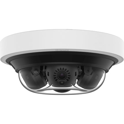 Hanwha Vision PNM-C16013RVQ Cámara Mini Domo Multidireccional 16MP con Visión Nocturna 66 pies y Lentes de 3.19mm