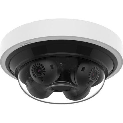 Hanwha Vision PNM-C16013RVQ Cámara Mini Domo Multidireccional 16MP con Visión Nocturna 66 pies y Lentes de 3.19mm