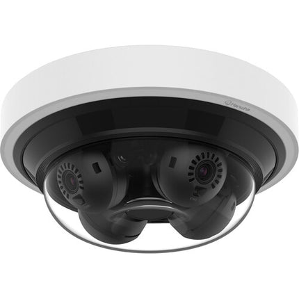 Hanwha Vision PNM-C16013RVQ Cámara Mini Domo Multidireccional 16MP con Visión Nocturna 66 pies y Lentes de 3.19mm