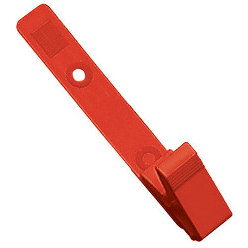 BRADY PEOPLE ID Clips Plástico para Tarjetas 3.1" Rojo Paquete 100 piezas