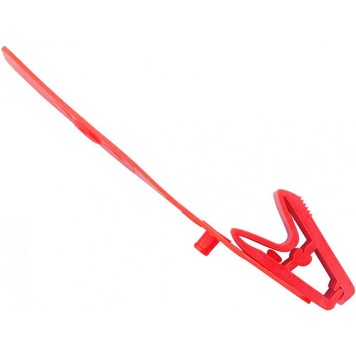 BRADY PEOPLE ID Clips Plástico para Tarjetas 3.1" Rojo Paquete 100 piezas