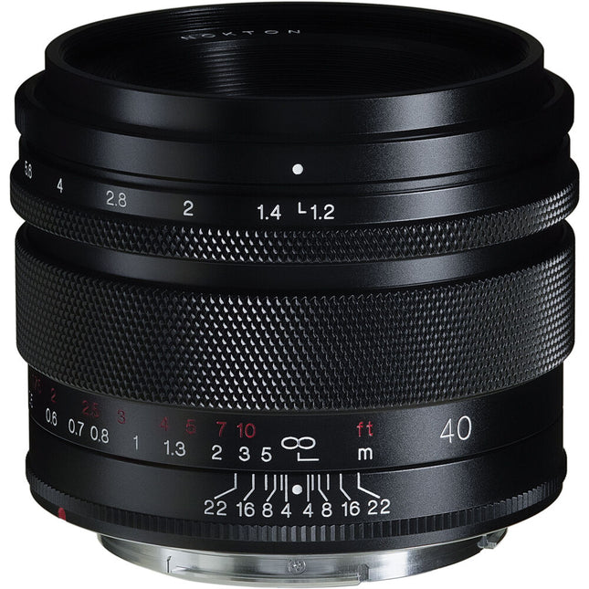 Voigtlander Nokton 40mm f1.2 Asférico para Canon RF Full Frame f1.2-22