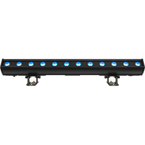 CHAUVET Professional COLORdash Batten H12X IP RGBWA-UV LED Linear Wash con control DMX y montaje Omega