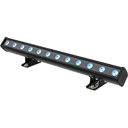 CHAUVET Professional COLORdash Batten H12X IP RGBWA-UV LED Linear Wash con control DMX y montaje Omega