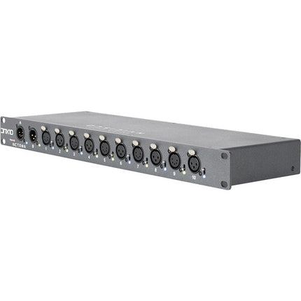Obsidian DMX10-53 Divisor DMX rackmount 10 puertos 5 y 3 pines