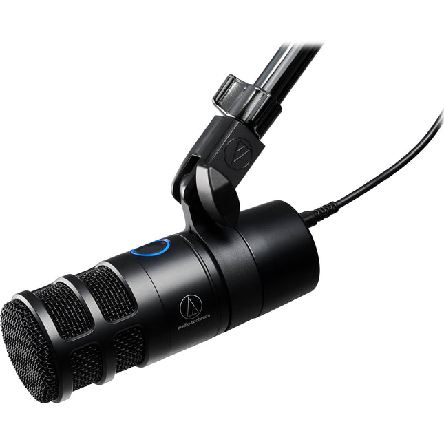 Audio-Technica AT2040USB Micrófono Dinámico USB Hypercardioide con Control de Mezcla y Cable USB-C