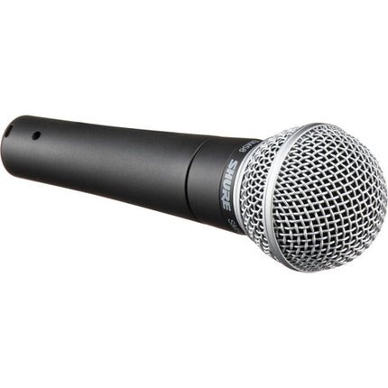 Shure SM58-CN Micrófono Vocal Cardioide con Cable XLR 7.6m y Funda