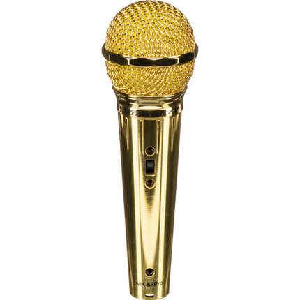 VocoPro MK-58 PRO Micrófono Karaoke Cable Incluido 20 Hz-12 kHz Gold