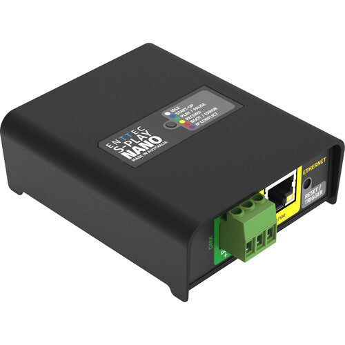 ENTTEC S-PLAY NANO Controlador DMX512 1 Universo Clip DIN Tornillos