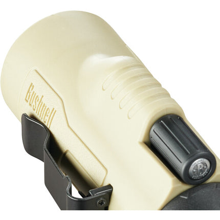 Bushnell 10x42 Legend Ultra HD Monocular Táctico Tan 65° Campo Visual Mil-Hash