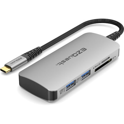 EZQuest USB-C Multimedia Hub 8 en 1 con HDMI 4K60 y 100W PD