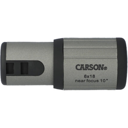 Carson CF-618 Monocular 6x18 con Prisma K9 y Enfoque Cercano 10 pulgadas