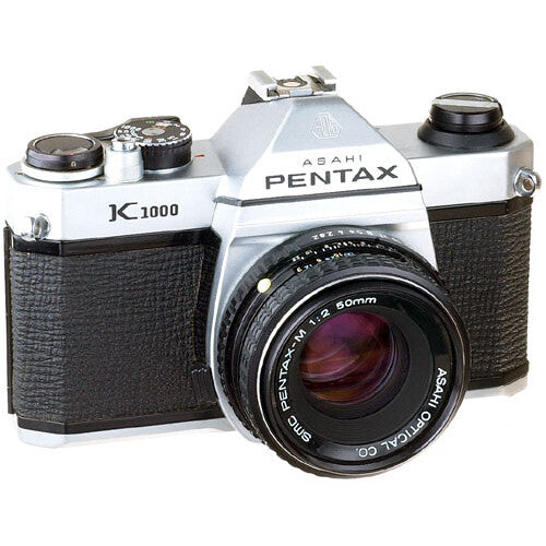 Pentax K1000 Cámara Réflex 35mm con Objetivo 50mm f/2 Renovada