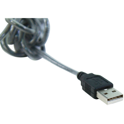 Califone 3068MUSB Stero Auriculares USB Over Ear Mic 6ft Cable
