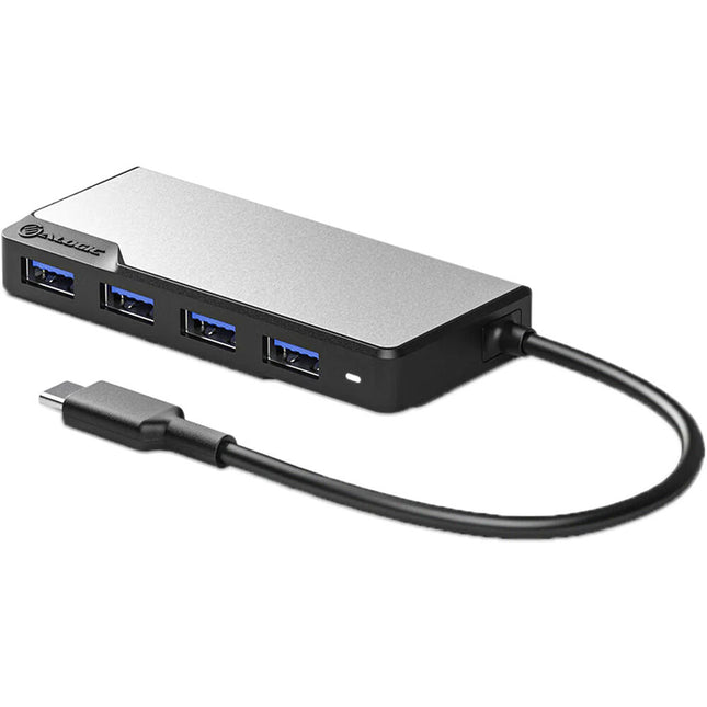 ALOGIC Fusion SWIFT Hub USB-C 4 puertos USB-A 5 Gb/s Plug-and-Play