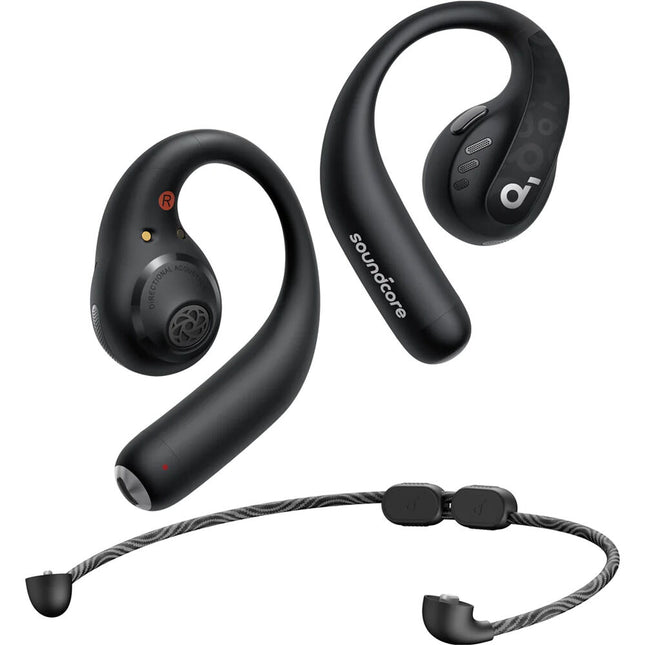 Soundcore by Anker AeroFit Pro Auriculares Deportivos 16.2mm Ti Negro