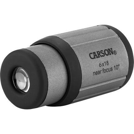 Carson CF-618 Monocular 6x18 con Prisma K9 y Enfoque Cercano 10 pulgadas