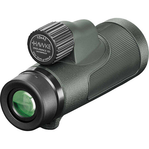 Hawke Sport Optics 10x42 Endurance ED Monocular Verde Óptica Multicapa Resistente Agua