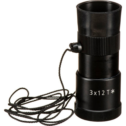 ZEISS 3x12 Mono T* Monocular diseño Schmidt-Pechan 8 pulgadas enfoque cercano funda cuero