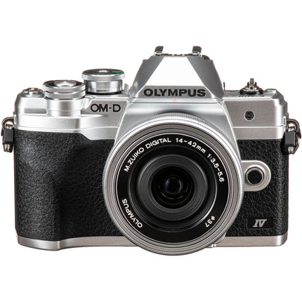 Olympus OM-D E-M10 Mark IV Cámara Sin Espejo 20.3MP 4K UHD 14-42mm Plata