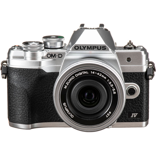 Olympus OM-D E-M10 Mark IV Cámara Sin Espejo 20.3MP 4K UHD 14-42mm Plata