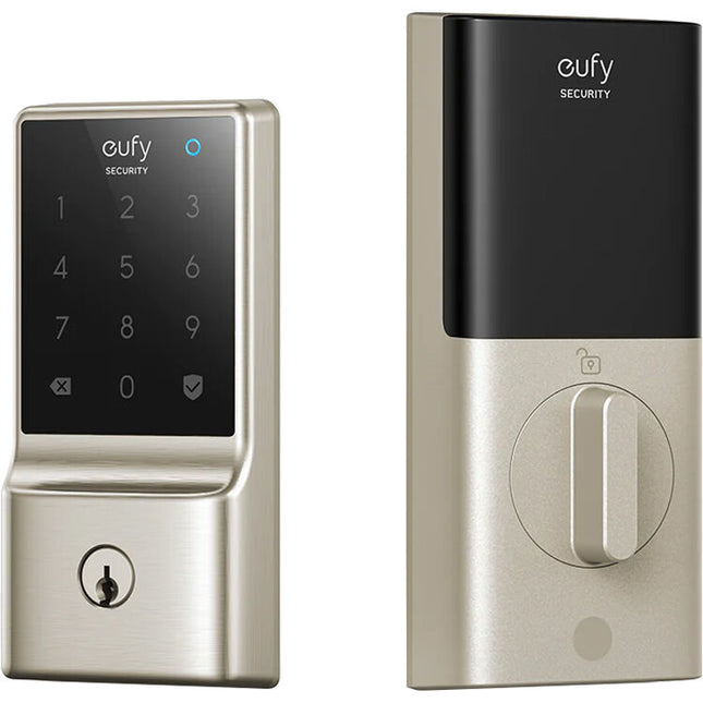 eufy Security C210 Cerradura Inteligente con Teclado Táctil 100000 Aperturas Satin Nickel