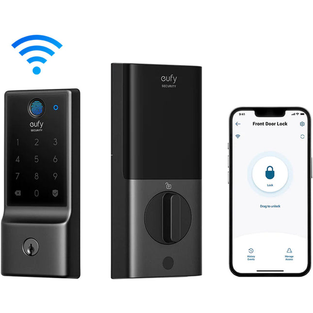 eufy Security C220 Cerradura Inteligente Entrada sin Llave Huella 8 Meses Batería