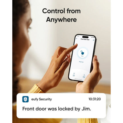 eufy Security C220 Cerradura Inteligente Entrada sin Llave Huella 8 Meses Batería