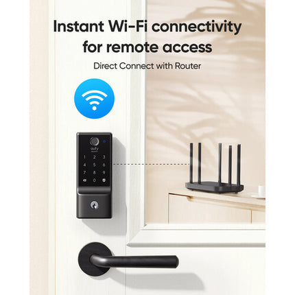 eufy Security C220 Cerradura Inteligente Entrada sin Llave Huella 8 Meses Batería