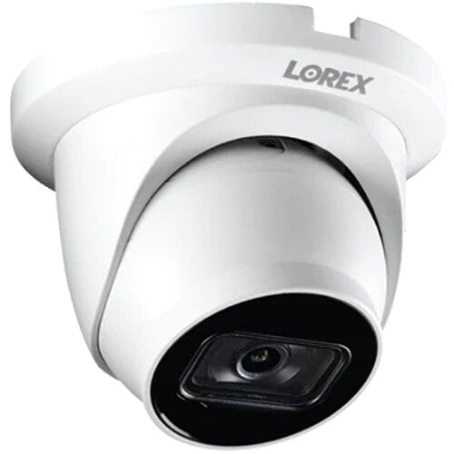 Lorex E842CD Cámara domo de red exterior 4K UHD visión nocturna 2.8mm 125° campo visual
