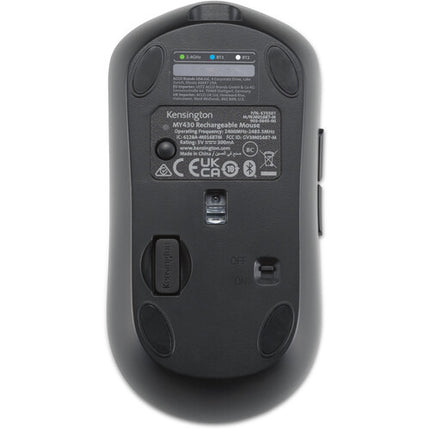 Kensington MY430 Ratón Inalámbrico 2400 DPI Bluetooth 4 Botones USB-A