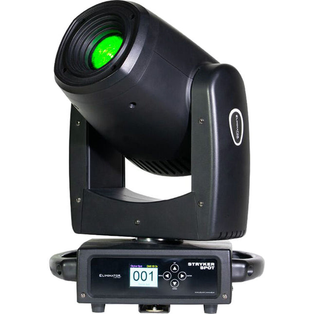 Eliminator Lighting Stryker Spot Cabeza Móvil LED 150W 7 Colores con Zoom Motorizado