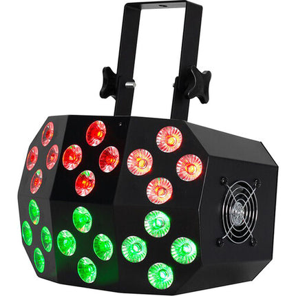 Eliminator Lighting Mega Wash Luz LED RGBWA+UV 24x10W 25° DMX