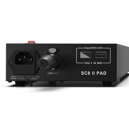 Eliminator Lighting SC8 II Sistema Analógico Controlador de Iluminación 8 Canales 25ft Cable DMX