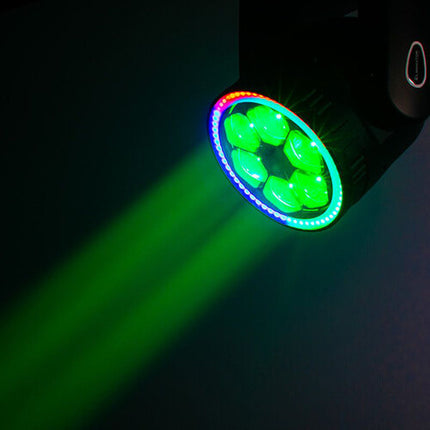 Eliminator Lighting Stryker Max RGBW Cabeza Móvil LED 6x40W Motor Zoom