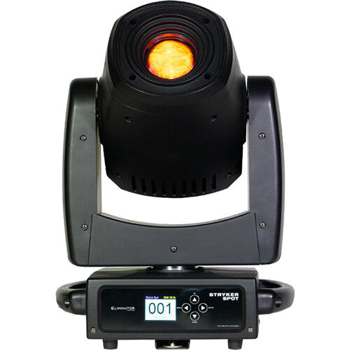 Eliminator Lighting Stryker Spot Cabeza Móvil LED 150W 7 Colores con Zoom Motorizado