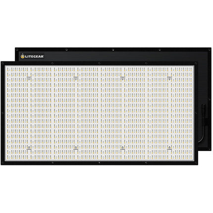 Litegear LiteMat Spectrum 4 Gen 2 Panel LED RGB 40x21 cm 7510 Lux 5600K con Cable Edison