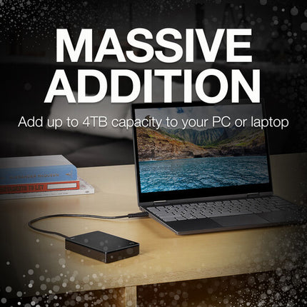 Seagate 5TB Disco Duro Externo Portátil USB-A 3.2 Gen 1 Plug and Play